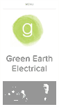 Mobile Screenshot of greenearthelectrical.com